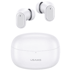 USAMS BHUBH02 TWS Bluetooth fülhallgató fehér (BHUBH02)