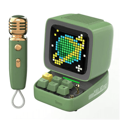Divoom DITOOMIC Bluetooth hangszóró zöld (DITOOMIC_GREEN)