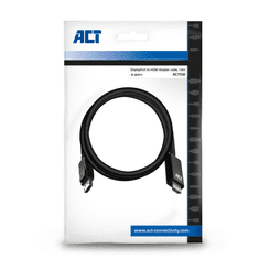ACT DisplayPort - HDMI adapter kábel 1,8m fekete (AC7550) (AC7550)