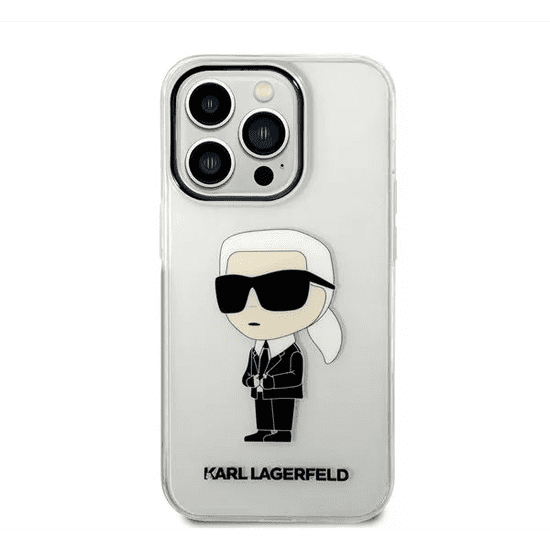 Karl Lagerfeld IML Ikonik NFT hátlap tok Apple iPhone 14 Pro Max átlátszó (KLHCP14XHNIKTCT) (KLHCP14XHNIKTCT)