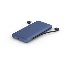 Belkin Boost Charge Plus USB-C Power Bank 10000mAh, beépített kábellel kék (BPB006btBLU) (BPB006btBLU)
