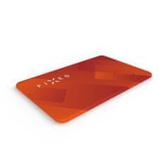 FIXED Intelligens nyomkövető Tag Card Find My támogatással, vezeték nélküli töltéssel, narancssárga színben