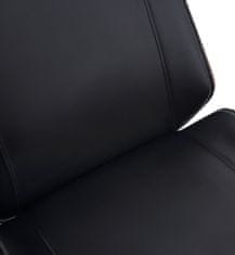 BHM Germany Varel irodai szék, műbőr, dió / fekete