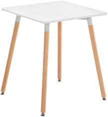 BHM Germany Összecsukható asztal Viborg, 60 cm, fehér
