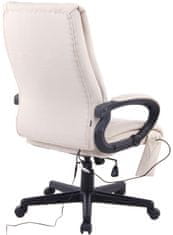 BHM Germany Sparta irodai szék, masszázs funkcióval, krém