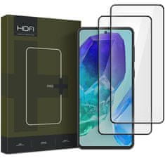 Hofi Glass Pro Full Screen 2x üvegfólia Samsung Galaxy M55 5G, fekete