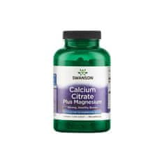Swanson Étrendkiegészítők Calcium Citrate Plus Magnesium 2:1