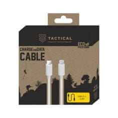 Tactical Tactical Smooth Thread USB-C/Lightning kábel 0,3m - Fehér