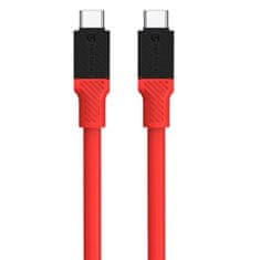 Tactical Tactical Fat Man USB-C/USB-C kábel 1m - Piros
