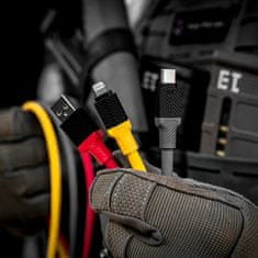 Tactical Tactical Fat Man USB-A/Lightning kábel 1m - Szürke