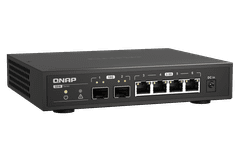 QNAP switch QSW-2104-2S (4x 2.5GbE RJ45 és 2x 10GbE SFP+)