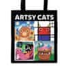Art Cats újrafelhasználható bevásárlótáska