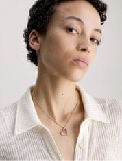 Calvin Klein Bájos bronz nyaklánc szívvel Minimalist Hearts 35000386