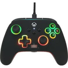 Power A Spectra Infinity, Xbox Series X|S, Xbox One, PC, LED Lighting, Fekete, Vezetékes kontroller