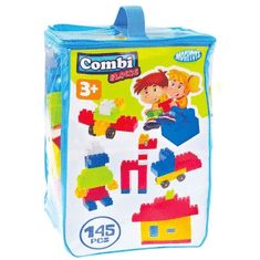 Mochtoys Combi Blocks: Műanyag építőkocka szett - 145 db-os (5787) (5787)