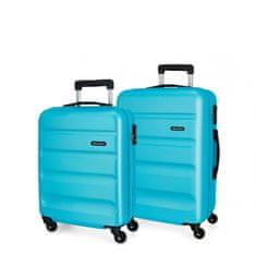 Jada Toys ABS utazótáska készlet ROLL ROAD FLEX Azul Claro, 55-65cm, 584956A