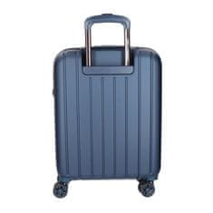 Jada Toys MOVOM Wood Navy Blue, kagyló bőrönd, 55x40x20cm, 38L, 5319164 (kicsi)