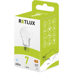 Retlux RLL 402 LED Klasszikus izzó 7W 600lm 2700K - Meleg fehér (RLL 402)