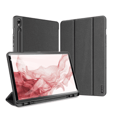 Dux Ducis Samsung Galaxy Tab S9+ Plus Trifold Tok - Fekete (DUX-DU-FO-X816-BK)