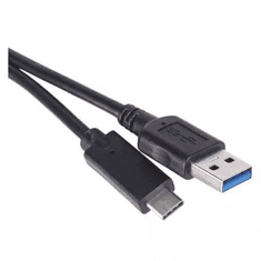 EMOS SM7021BL USB-A - USB-C töltő- és adatkábel 1m fekete (SM7021BL)