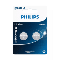 PHILIPS Minicells CR2032 gombelem (CR2032P2/01B) (CR2032P2/01B)