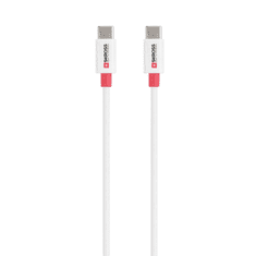 Skross USB-C - USB-C adatkábel 200cm fehér-piros (SKCA0009C-C200CN) (SKCA0009C-C200CN)