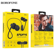 Borofone BE32 Easygoing vezeték nélküli sport headset fekete (BE32)