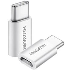 Huawei Eredeti Huawei microUSB/USB-C adapter - Fehér
