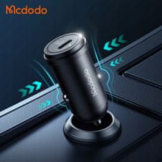 Mcdodo Mcdodo Gyors Autós Töltő Telefonhoz Usb-C Led + Villám Kábel