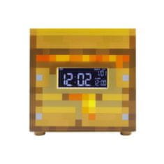 Paladone Minecraft: Bee Hive, 4,33", LED világítás, USB, Vezetékes, Digitális ébresztőóra