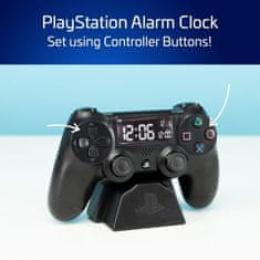Paladone PlayStation, DualShock 4, LED világítás, USB, Vezetékes, Fekete, Digitális ébresztőóra