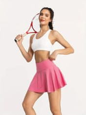 VIVVA® Skort, (rózsaszín) rövidnadrág és női szoknya egyben, L/XL méretű magasderekú nyári szoknya | SKORTIFY