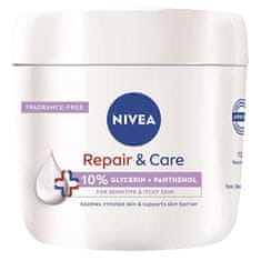 Nivea Hidratáló testápoló krém érzékeny bőrre Repair & Care 400 ml