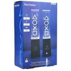Paladone PlayStation 5, Liquid Dancing, 28 cm, USB, Gamer, Vezetékes, Fekete, Asztali lámpa