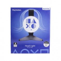 Paladone PlayStation, 23,5 cm, LED Lighting, USB, Vezetékes, Gamer, Lámpa és Headset állvány