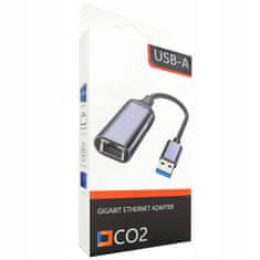 CO2 Co2 Adapter Usb-A Ethernet Adapter Hálózati Kártya Lan Gigabit Rj45 1000Mbps