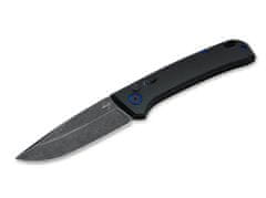 Böker Plus 01BO921 FRND BLACK automata kés 8,5cm, Stonewash, teljesen fekete, Grivory, nylon hüvely