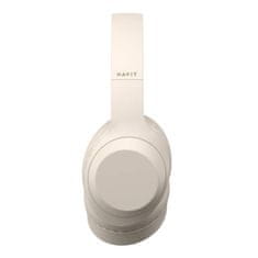 Havit H628BT bluetooth fülhallgató, bézs