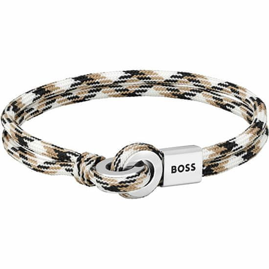 Hugo Boss Stílusos textil karkötő Sport 1580471