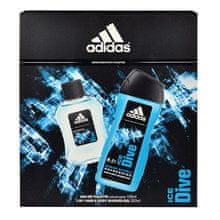 Adidas Adidas - Ice Dive Gift Set EDT 100 ml shower gel Ice Dive 250 ml 100ml 
