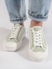 Amiatex Női tornacipő 108044 + Nőin zokni Gatta Calzino Strech, zöld árnyalat, 41