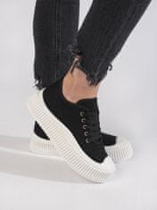 Amiatex Női tornacipő 108046 + Nőin zokni Gatta Calzino Strech, fekete, 37