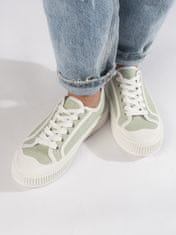 Amiatex Női tornacipő 108044 + Nőin zokni Gatta Calzino Strech, zöld árnyalat, 41
