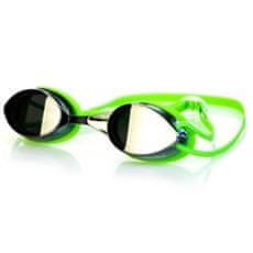 Spokey SPARKI Tükrös úszószemüveg, zöld