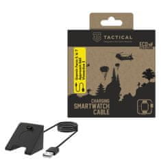 Tactical Tactical USB töltőkábel az asztalra Garmin Fenix 5/6/7, Approach S60, Vivoactive 3 okosórához - Fekete