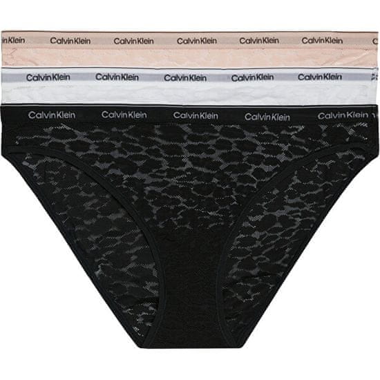 Calvin Klein 3 PACK - női alsó Bikini PLUS SIZE QD5069E-N8I-plus-size