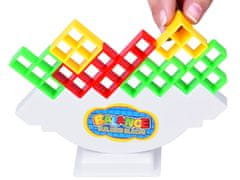 Egyensúlyozó 3D Tetris torony kártyákkal