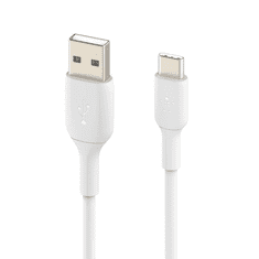 Belkin BoostCharge USB-C - USB-A kábel 15cm fehér (CAB001bt0MWH) (CAB001bt0MWH)