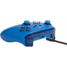 Power A Enhanced Wired, Xbox Series X|S, Xbox One, PC, Blue, Vezetékes kontroller