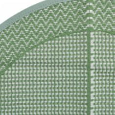 Vidaxl zöld polipropilén kültéri szőnyeg Ø200 cm 368528